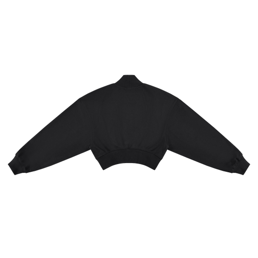 IBM x BYTE {CROP MOCK NECK SWEATSHIRT}