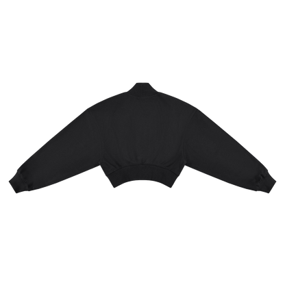 IBM x BYTE {CROP MOCK NECK SWEATSHIRT}