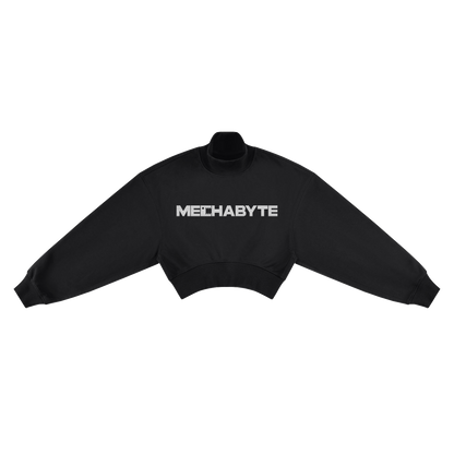 IBM x BYTE {CROP MOCK NECK SWEATSHIRT}